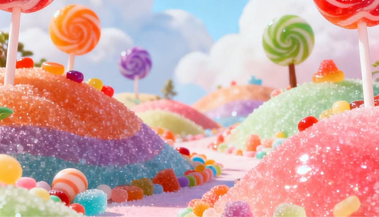 Candy landscape